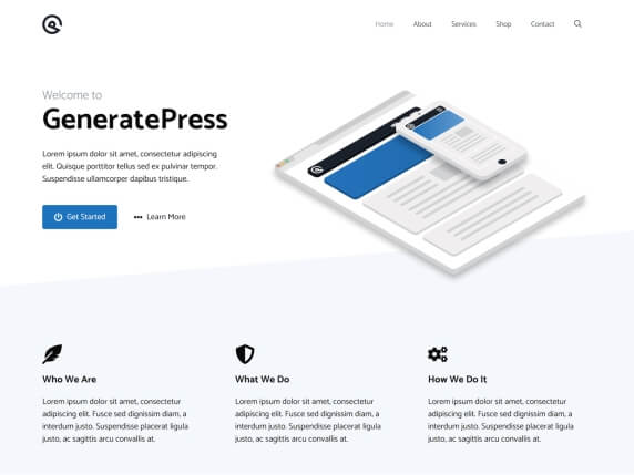 generatepress 무료테마